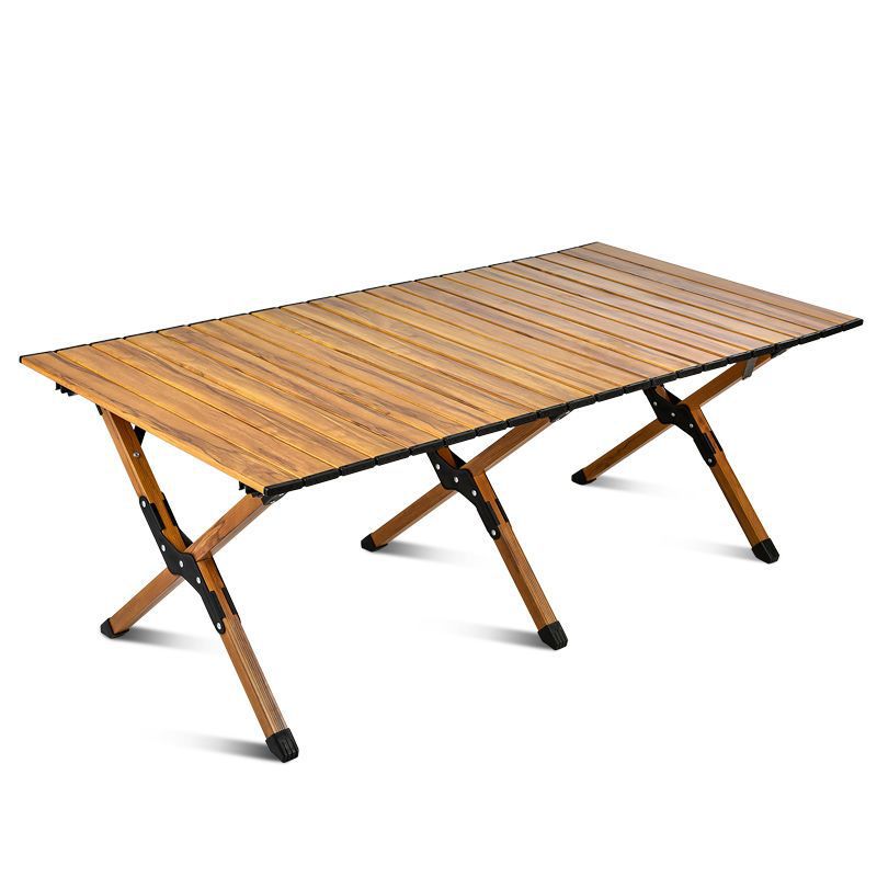 6001 Carbon steel folding table camping metal outdoor egg roll table