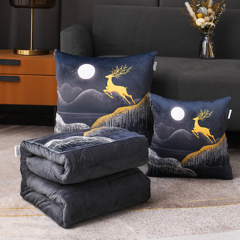 3667 Thickened multifunctional cushion pillow quilt