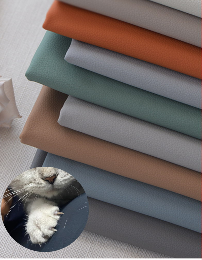3112 Lychee pattern three proof fabric PVC cat scratch fabric