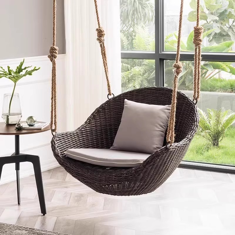 6032 Balcony hanging basket household rattan woven leisure chair