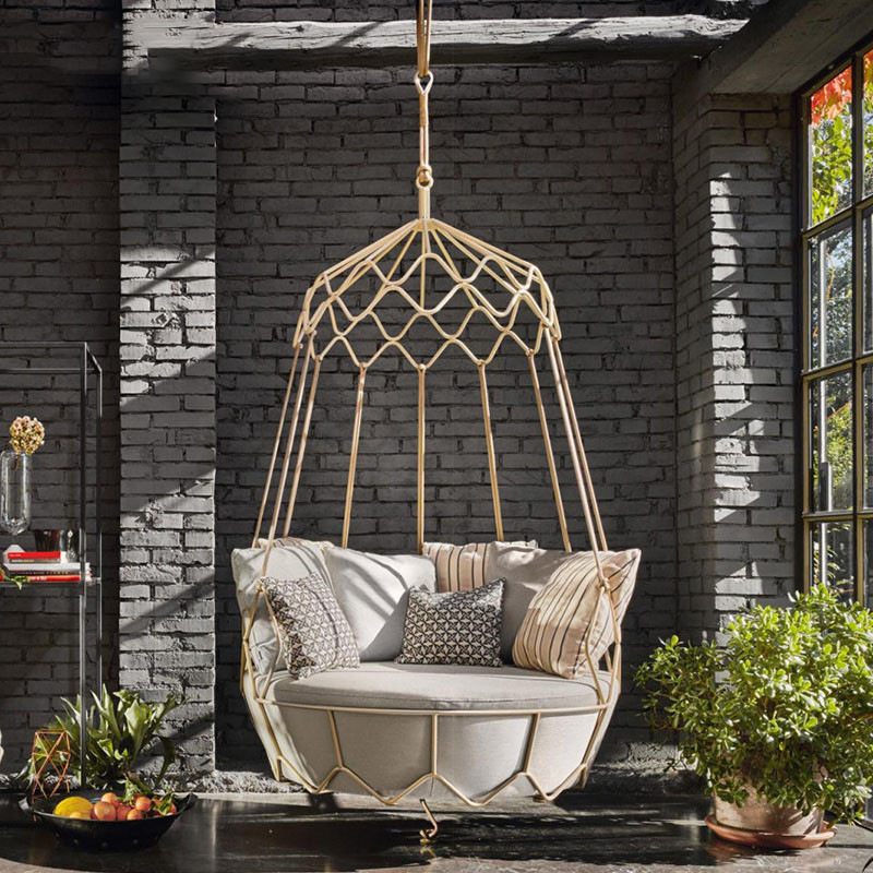 6036 Courtyard hanging basket creative leisure lying bed swing