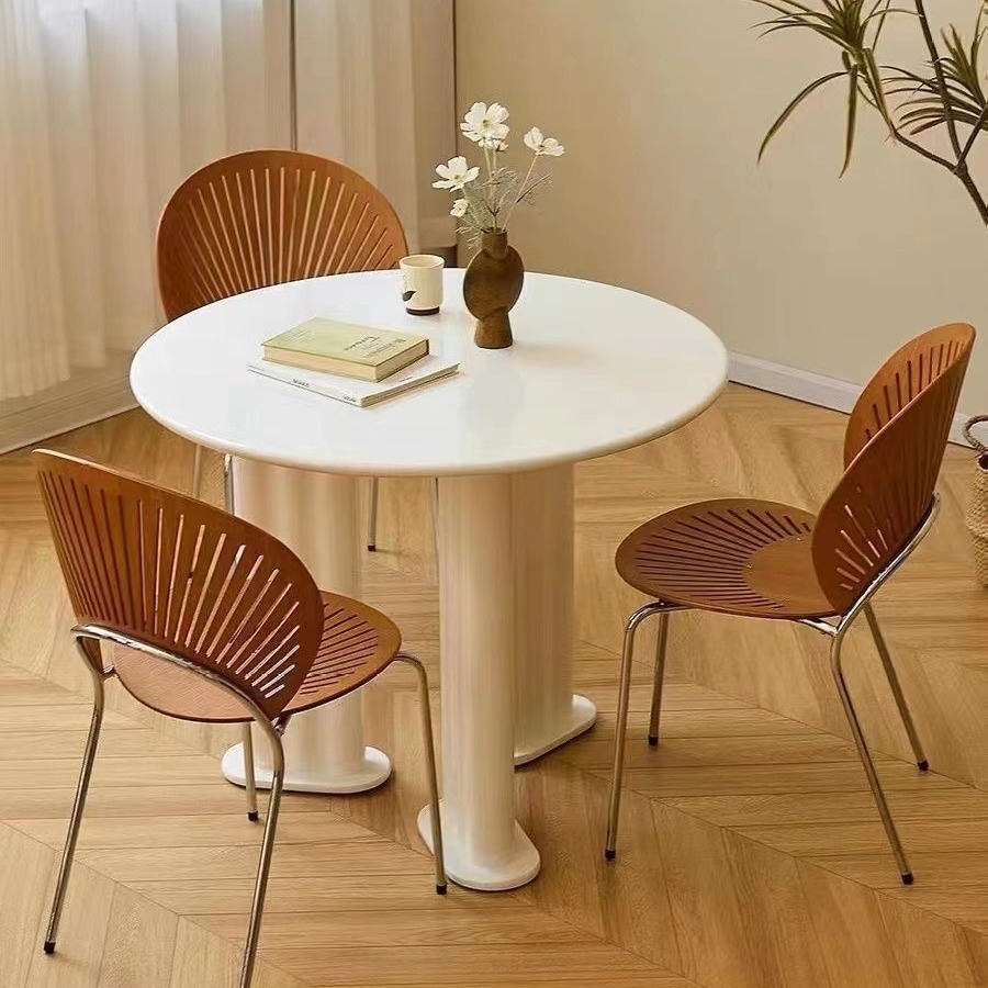 4055 Ins style seashell chair hotel dining chair