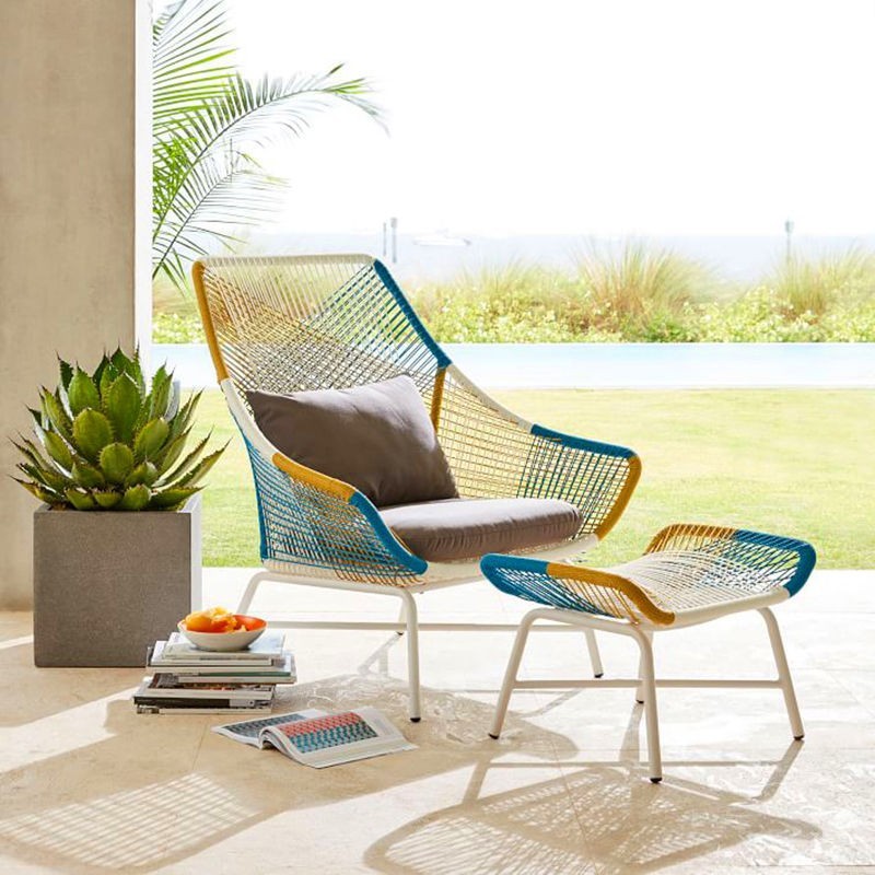 6061 Garden balcony leisure waterproof single sofa chair