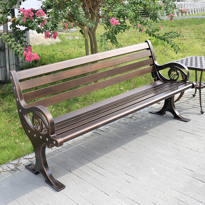 6071 Park outdoor leisure cast aluminum backrest chair