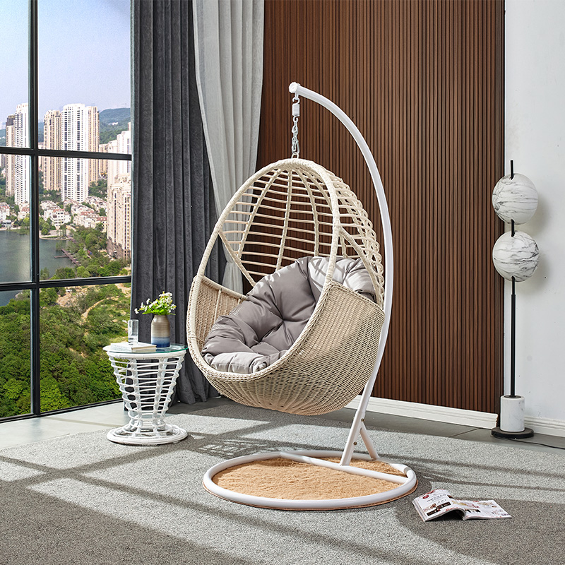 6073 Outdoor leisure hanging basket single swing rocking chair