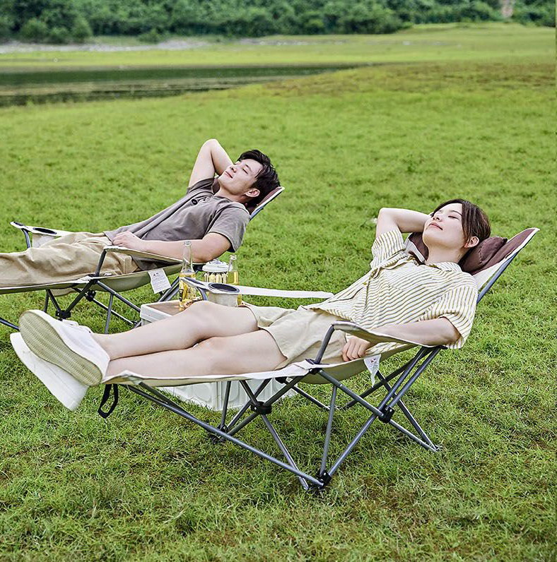 6077 Outdoor folding lounge chair portable ultra light camping and fishing beach chair